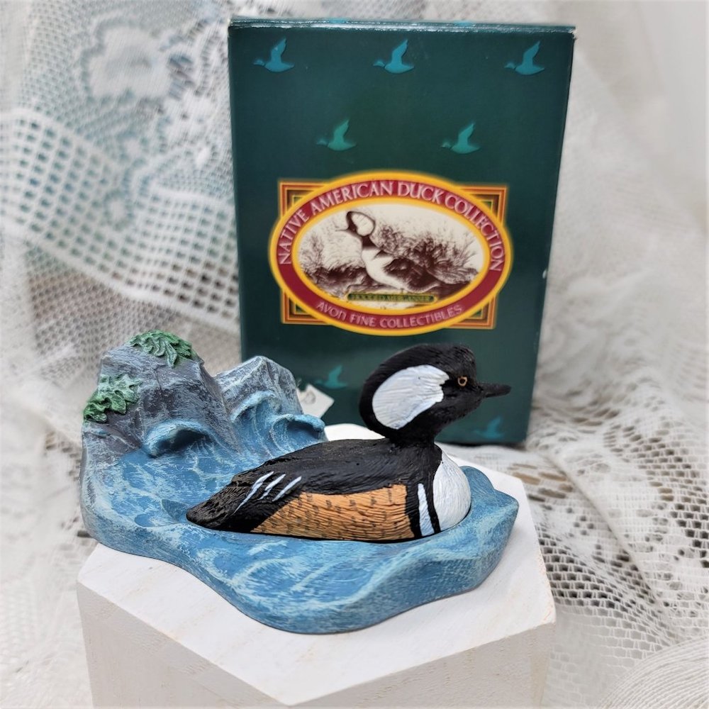Native American Duck Collection Avon 1989 Common Goldeneye